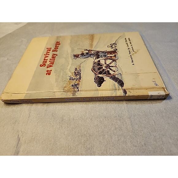 Survival at Valley Forge by Carole Charles 1975 A Narrative Poem Hardback - Picture 3 of 16